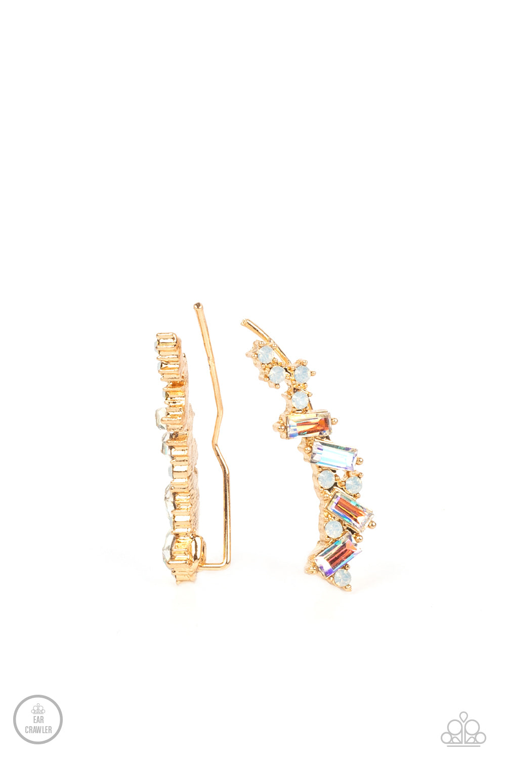 Stay Magical Earrings (Gold, White)