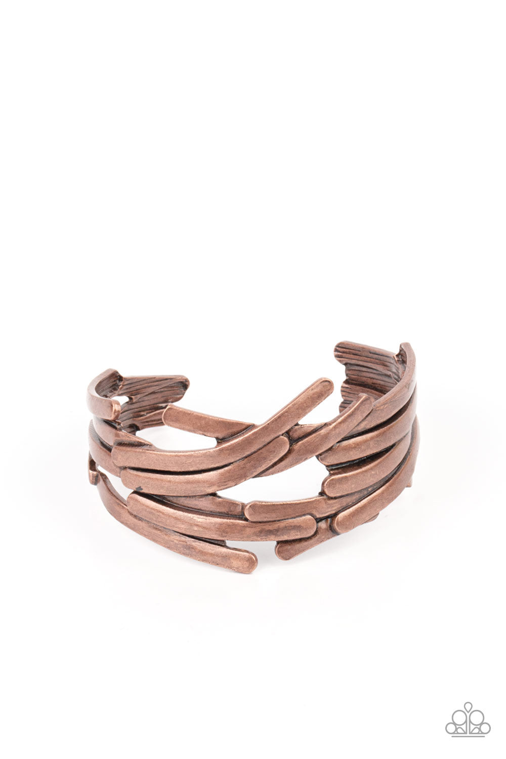 Stockpiled Style Copper Bracelet