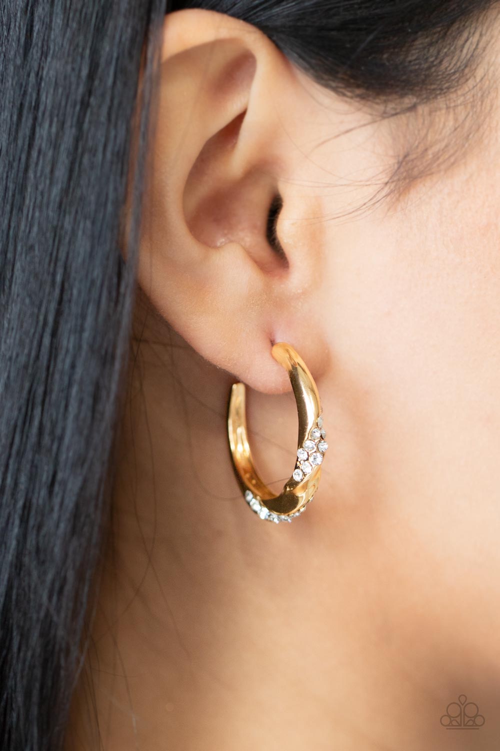 Subliminal Shimmer Gold Earring