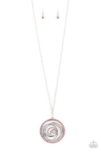 Subliminal Sparkle Necklace (Pink, White)