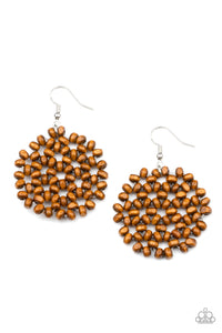 Summer Escapade Earring (Black, Brown)