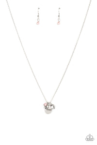 Super Mom Necklace (Pink, Gold)