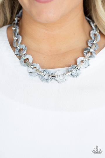 Fashionista Fever Silver Necklace
