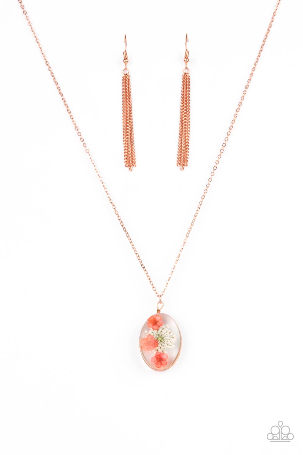 Sweet Sentiments Copper Necklace