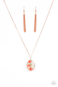 Sweet Sentiments Copper Necklace