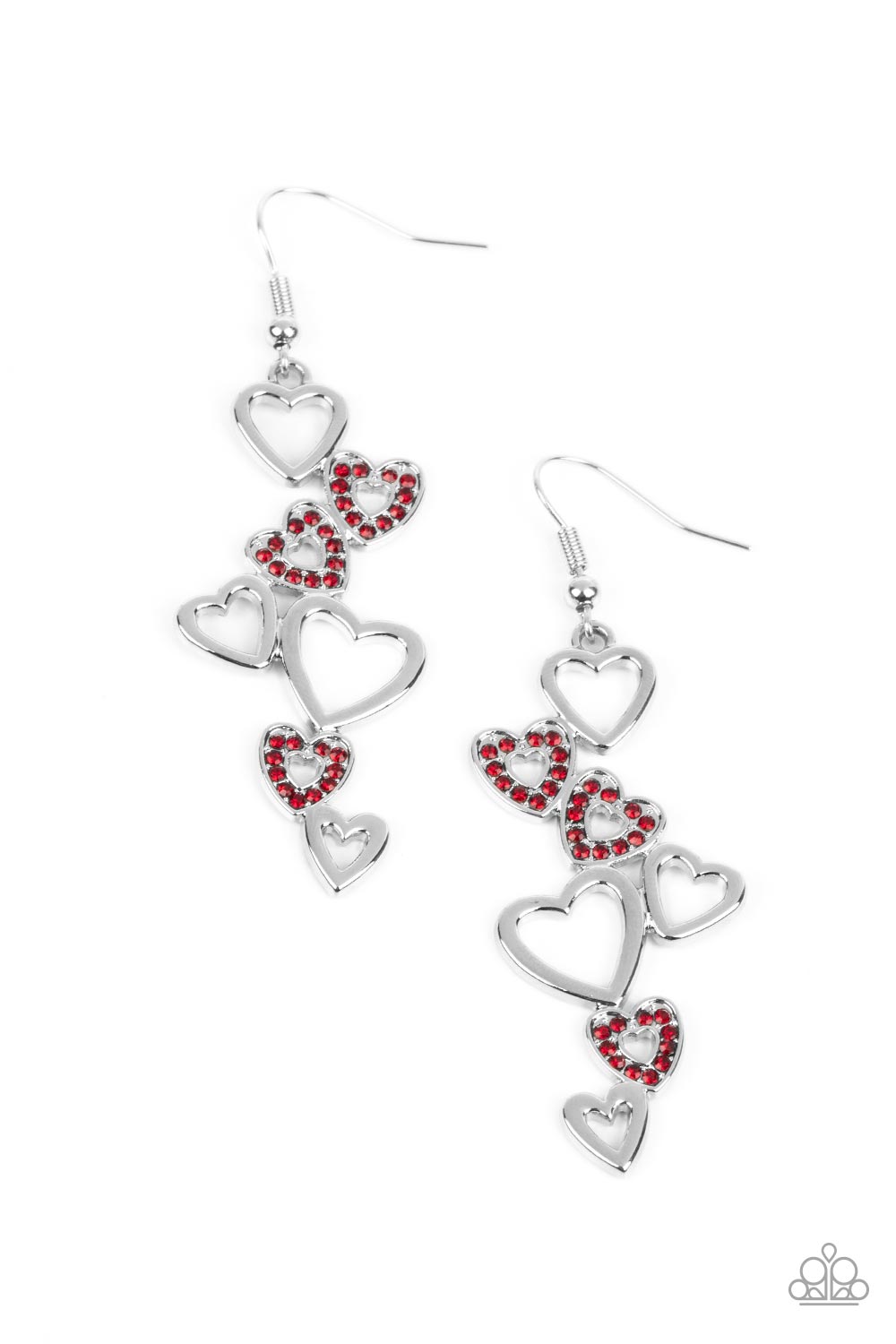 Sweetheart Serenade Red Earring