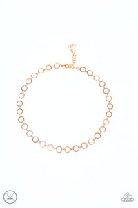 Roundabout Radiance Copper Necklace