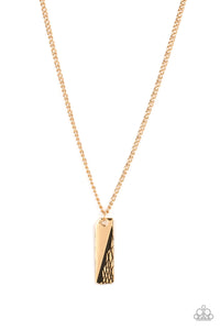 Tag Along Gold Necklace