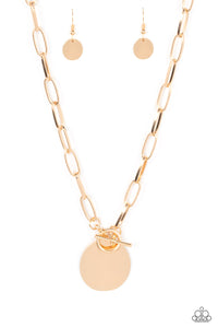 Tag Out Necklace (Gold, Copper)