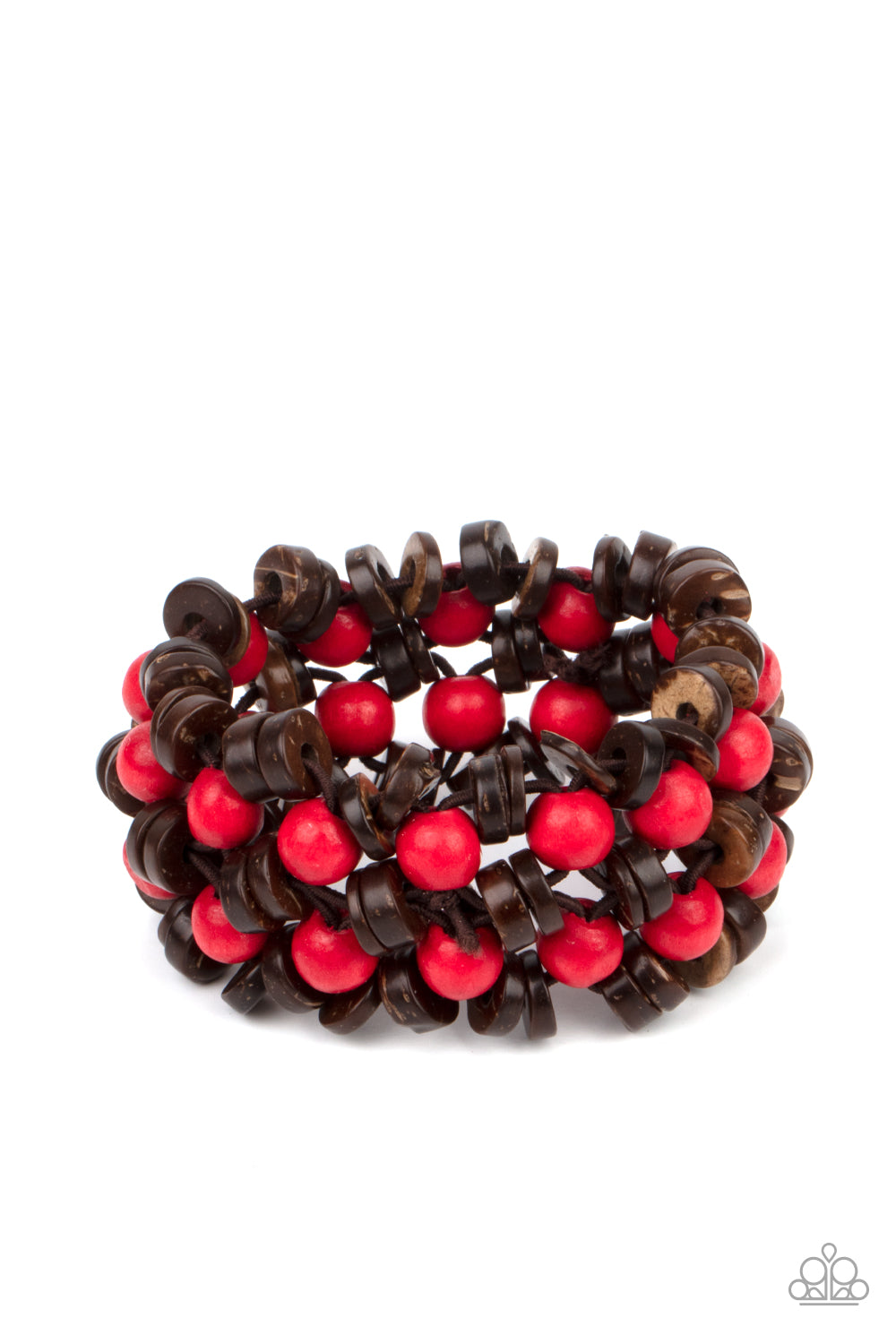 Tahiti Tourist Bracelet (Pink, Red)