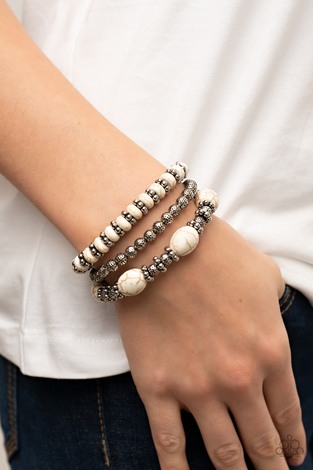 Take By SANDSTORM Bracelet (Blue, White)