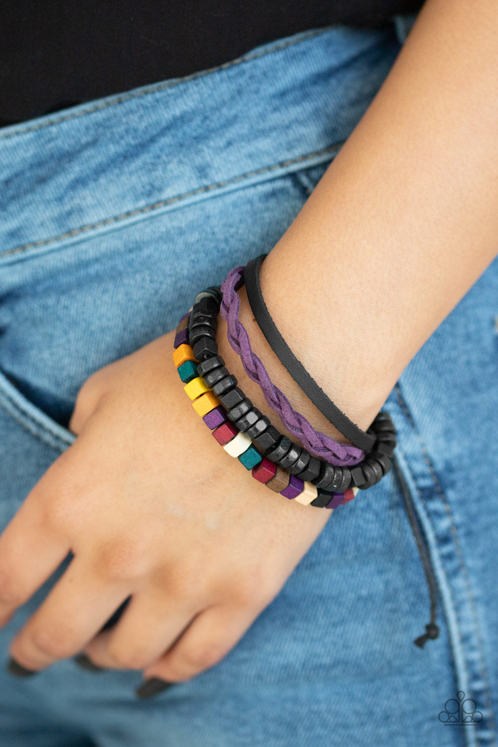 Technicolor Timberland Multi Bracelet