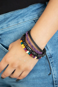 Technicolor Timberland Multi Bracelet
