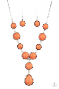Terrestrial Trailblazer Necklace (Copper, Blue, Orange)