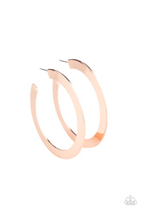 The Inside Track Earring (Black, Copper)