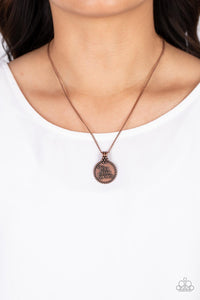 The KIND Side Necklace (Silver, Copper)