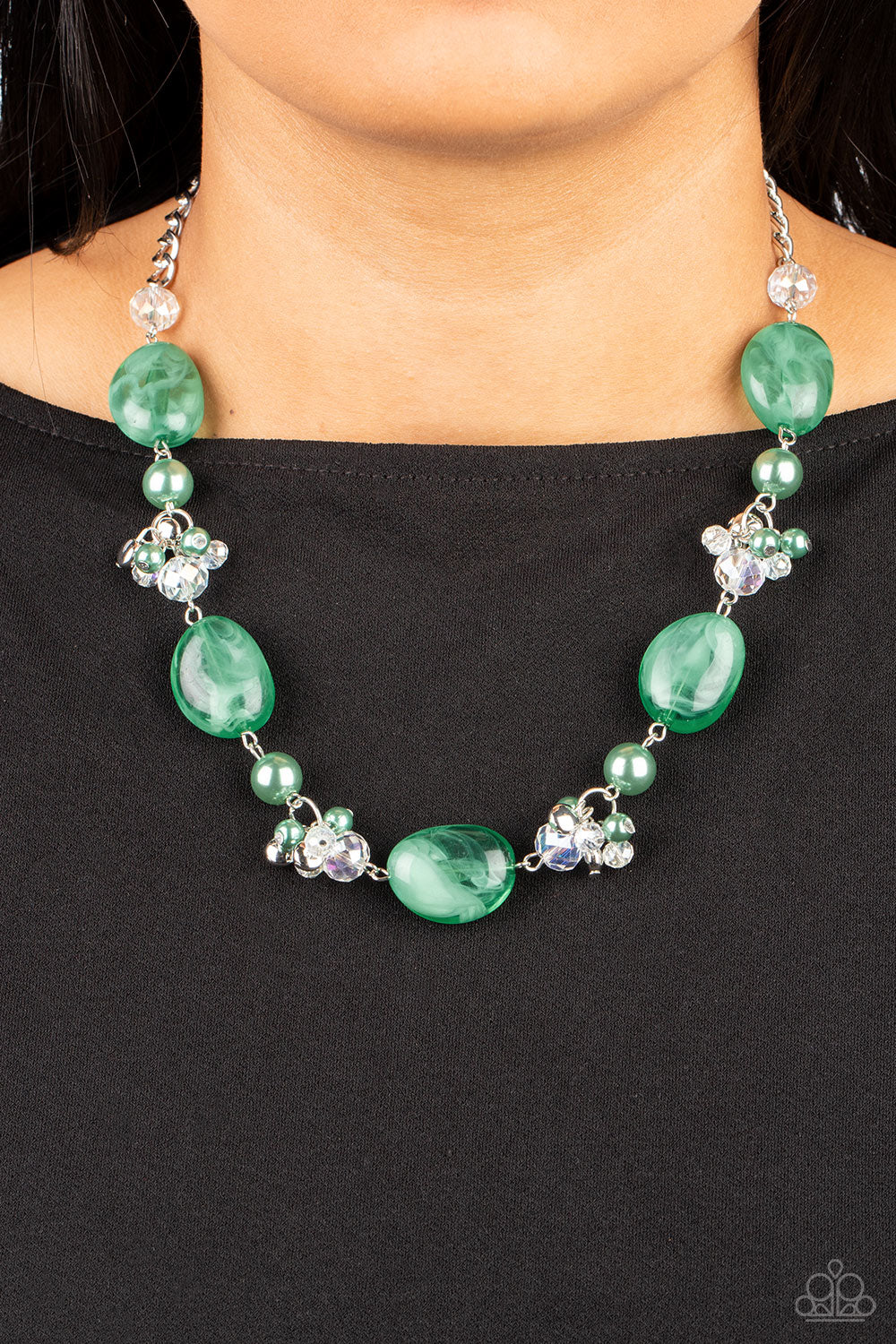 The Top TENACIOUS Necklace (Green,Purple, Blue)