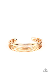 This Girl is on WIRE Gold Bracelet