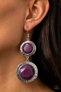 Thrift Shop Stop Purple Earring