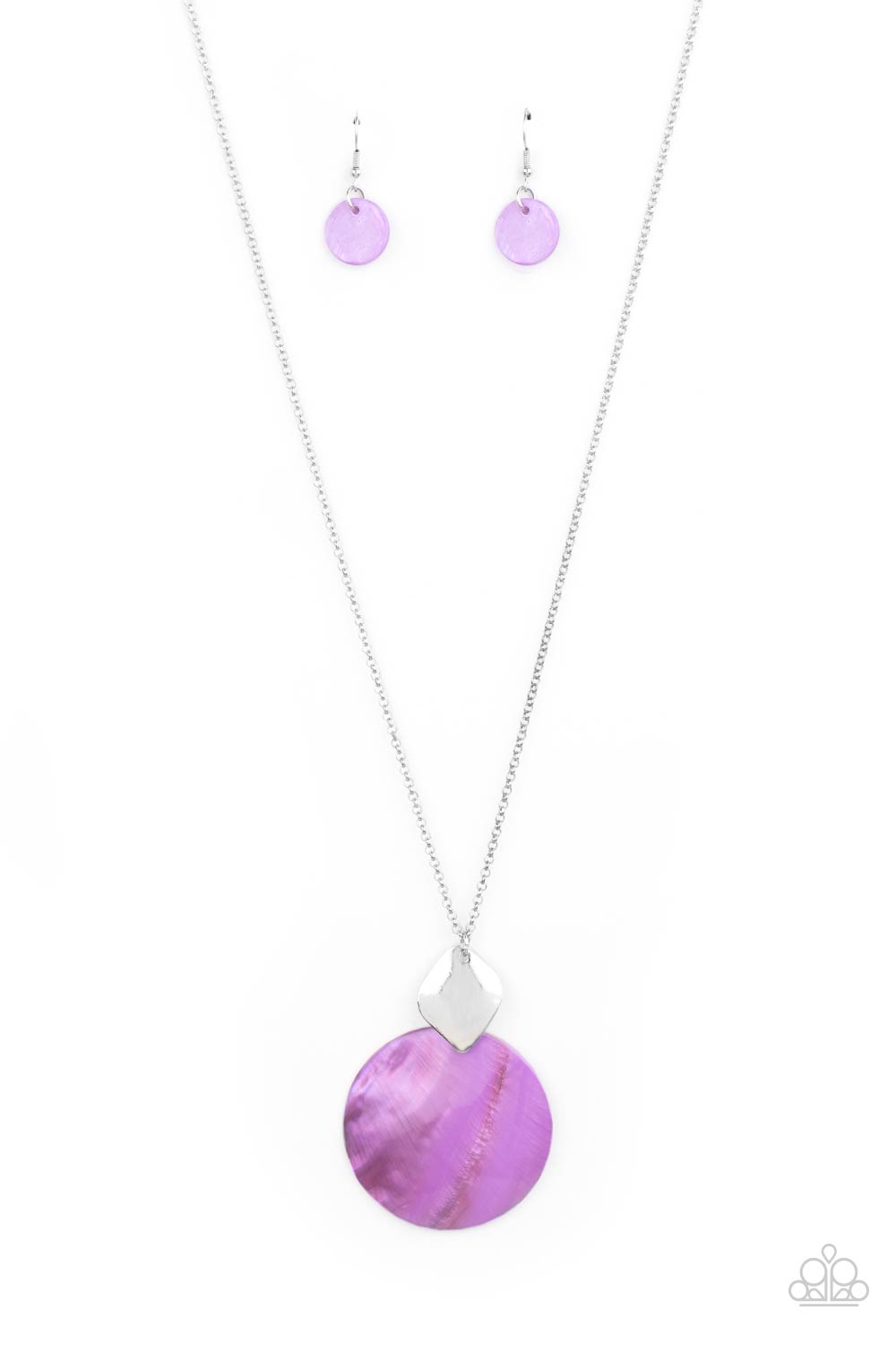 Tidal Tease Purple Necklace