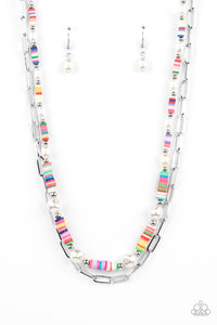 Tidal Trendsetter Necklace (Multi, Blue, Pink)