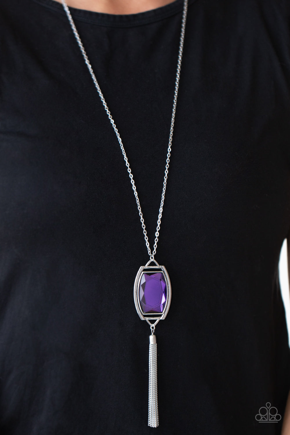 Timeless Talisman Purple Necklace