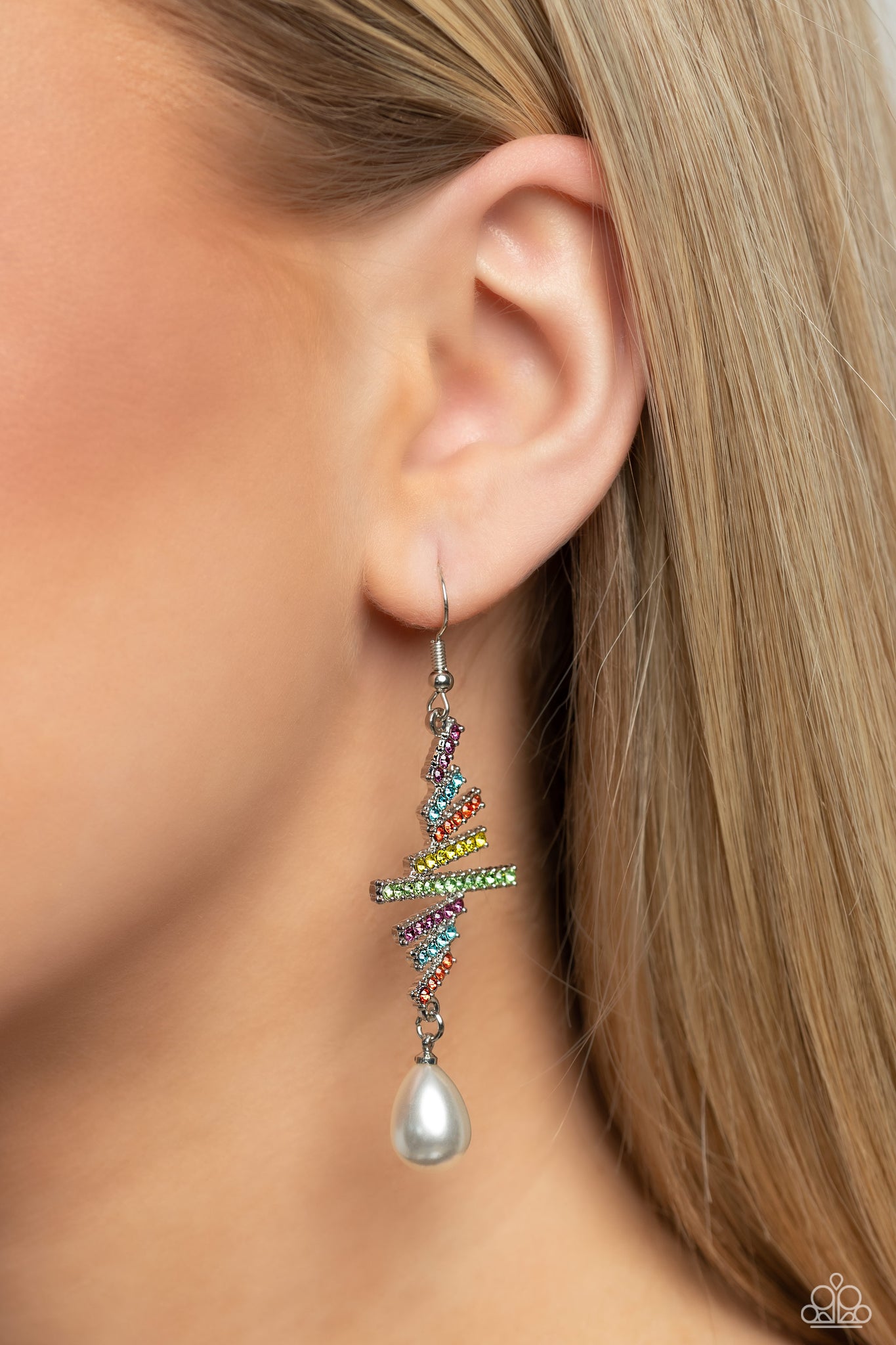 Timeless Tapestry (Blue, Multi) Earring