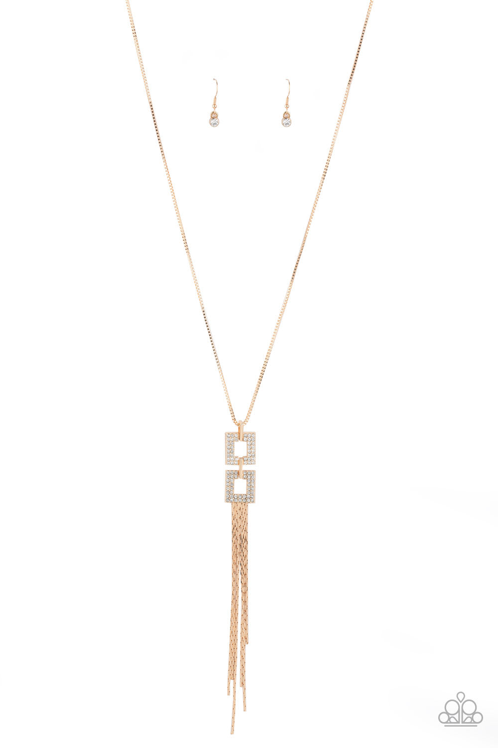 Times Square Stunner Necklace (Gold, Silver)