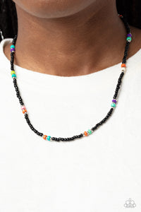 Tis the SEA-SUN Necklace (White, Black)