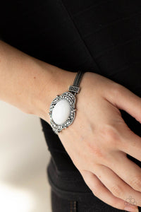 Top-Notch Drama White Bracelet