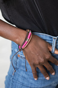 Totally Tiki Pink Bracelet