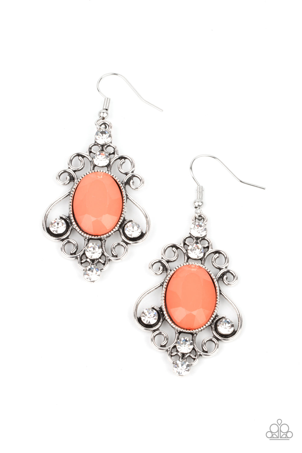 Tour de Fairytale Orange Earring