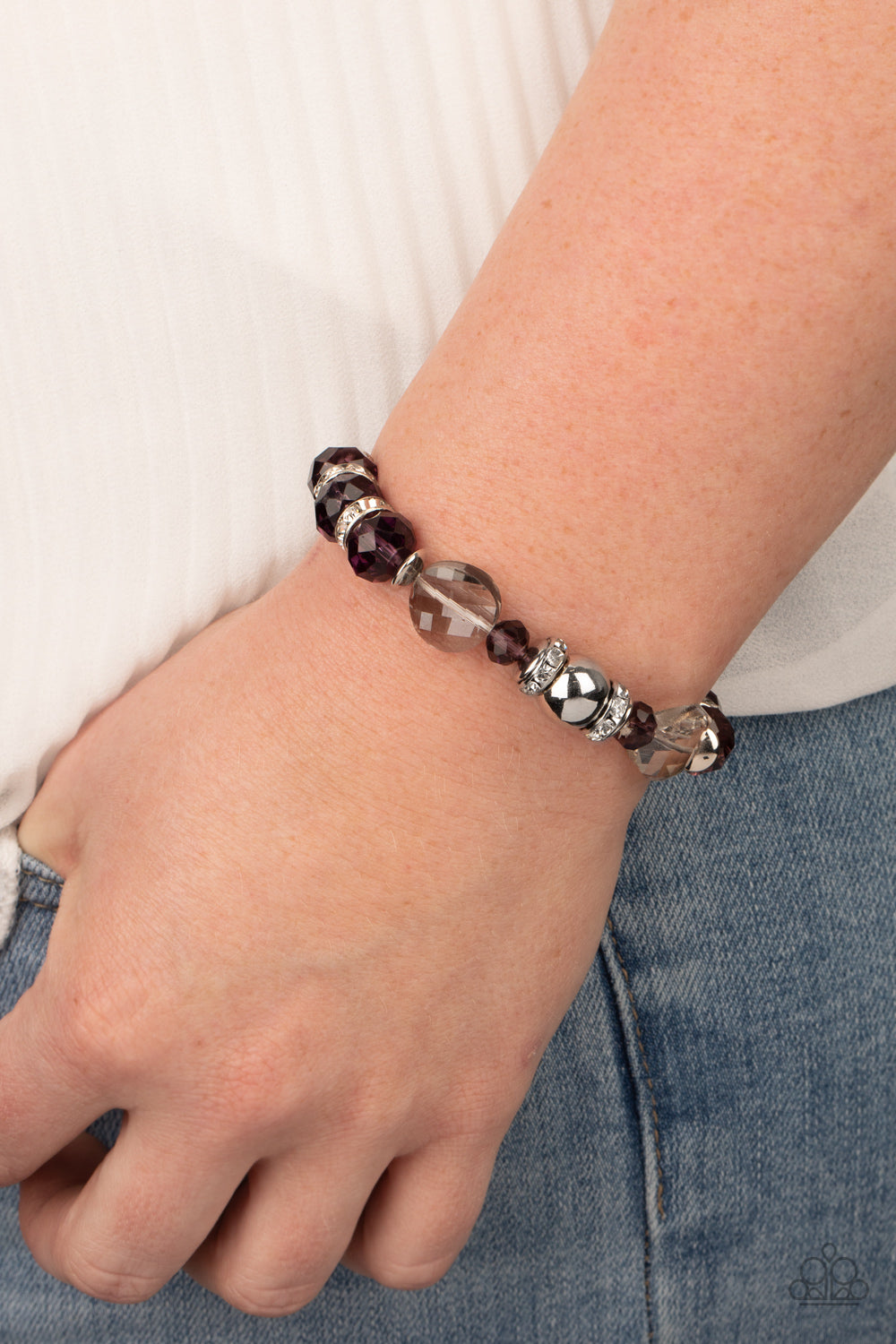 Treat Yourself Purple Bracelet