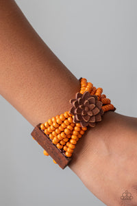 Tropical Sanctuary Orange Bracelet