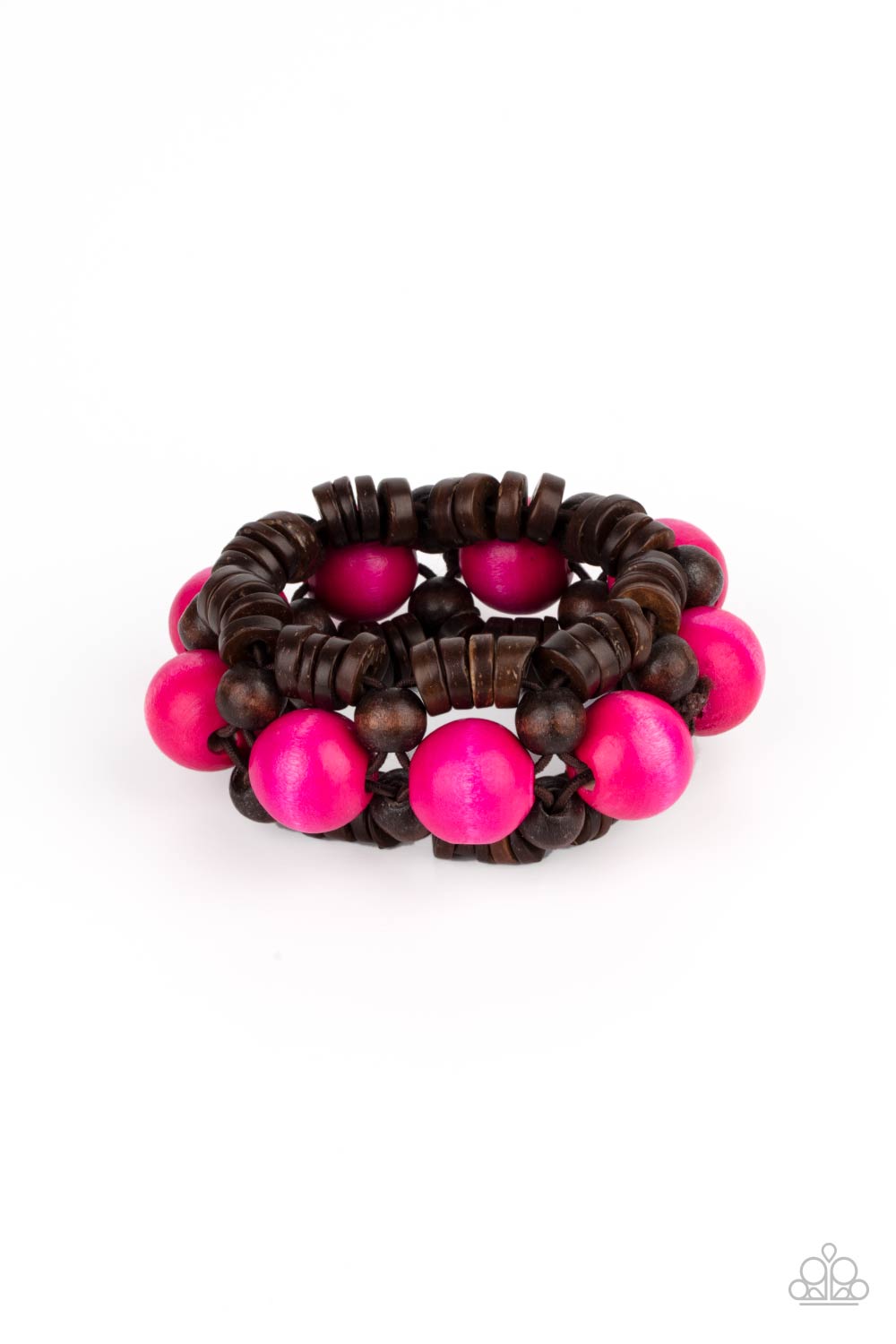 Tropical Temptations Bracelet (Green, Pink)