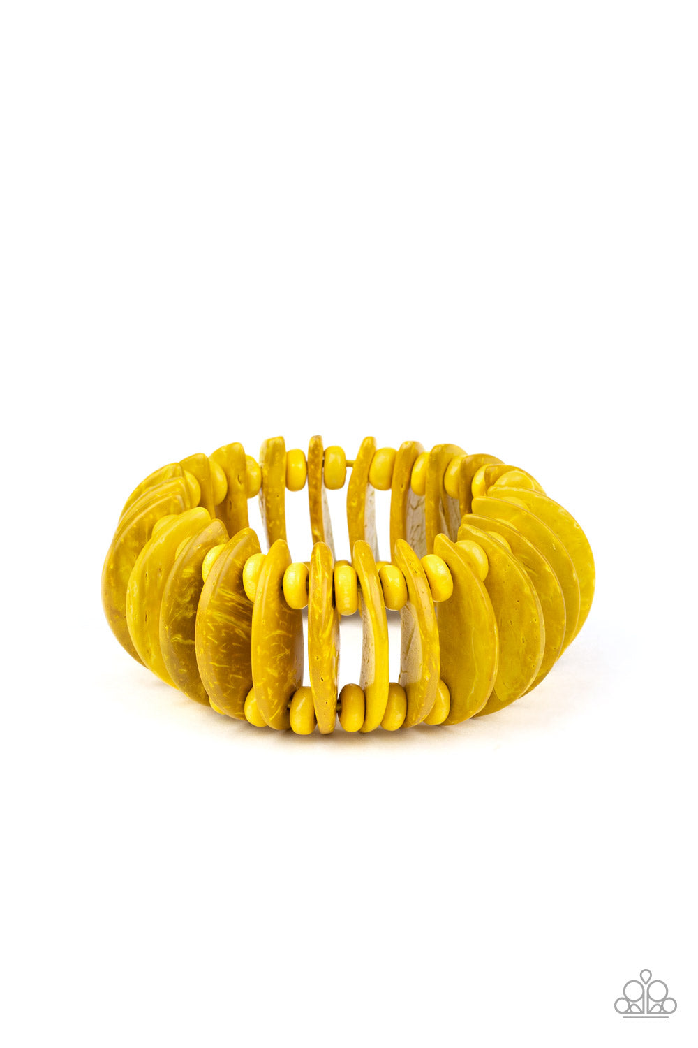 Tropical Tiki Bar Yellow Bracelet
