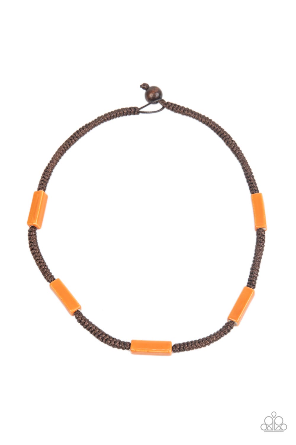 Tropical Tycoon Orange Necklace