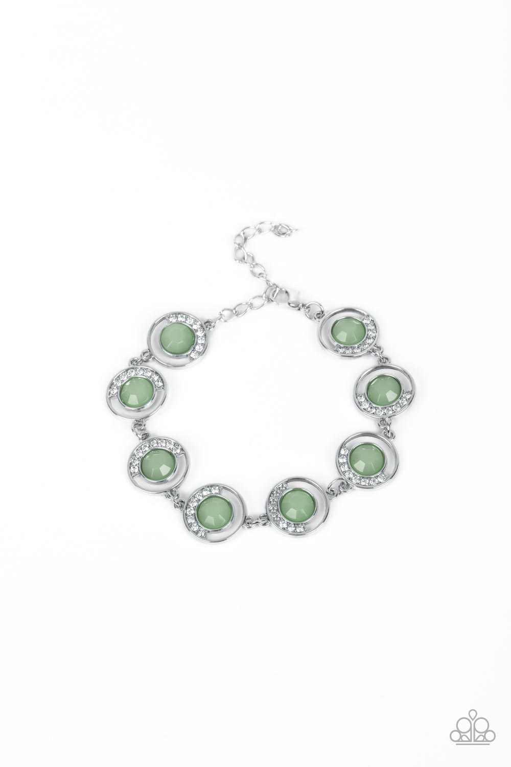 Twinkling Trajectory Green Bracelet