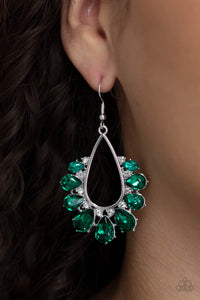 Two Can Play That Game Earring (Green, Brown, Silver)