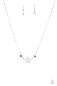United We Sparkle Necklace (Blue, White, Multi)