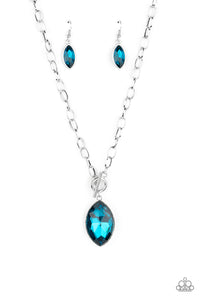Unlimited Sparkle Blue Necklace