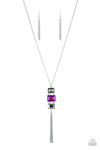 Uptown Totem Necklace (Pink, Multi)