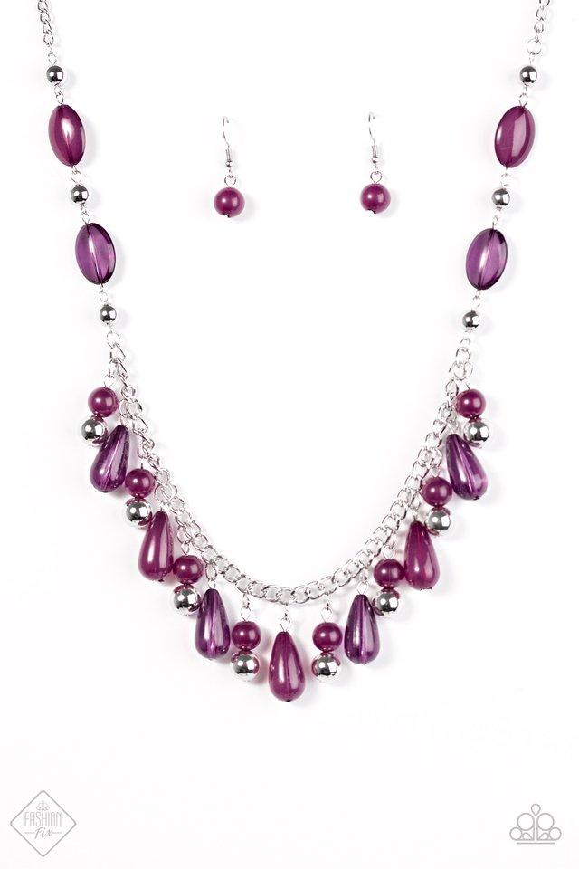 Hue's She Purple Necklace