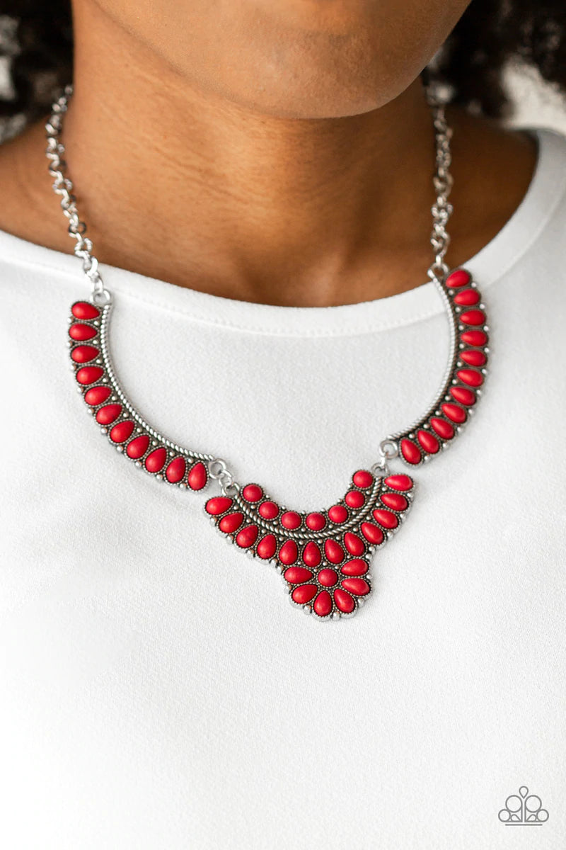 Omega Oasis Red Necklace