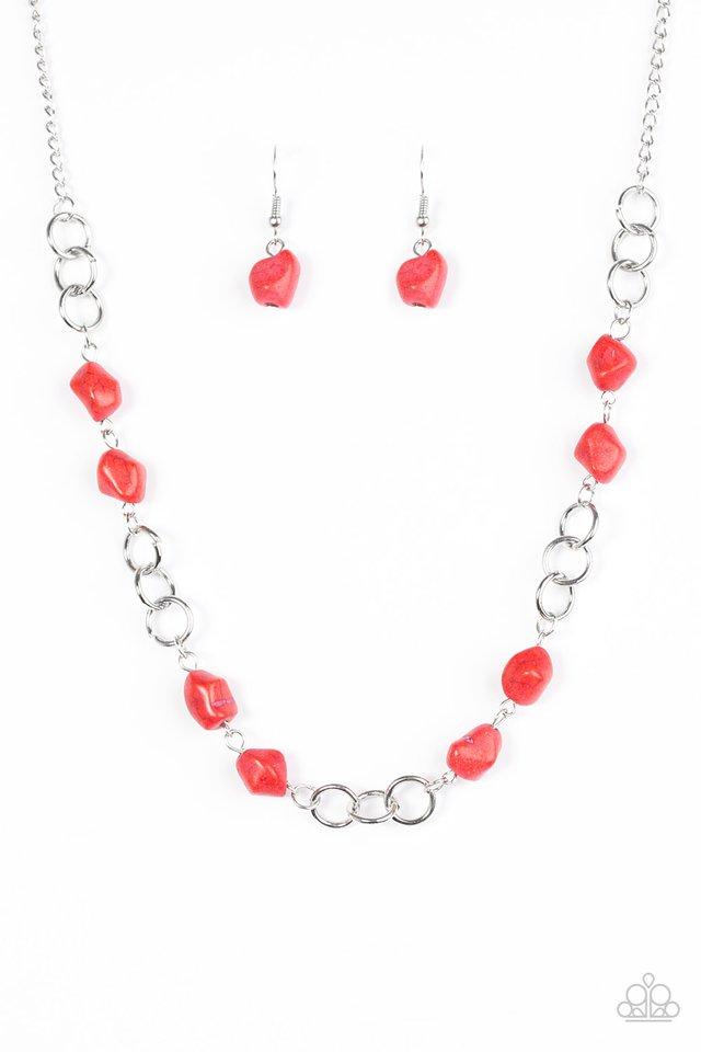 Bedrock Bounty Red Necklace