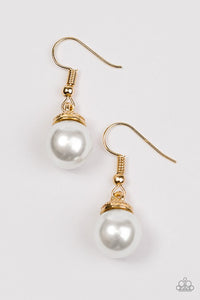 Glamorously Gatsby Gold Earring