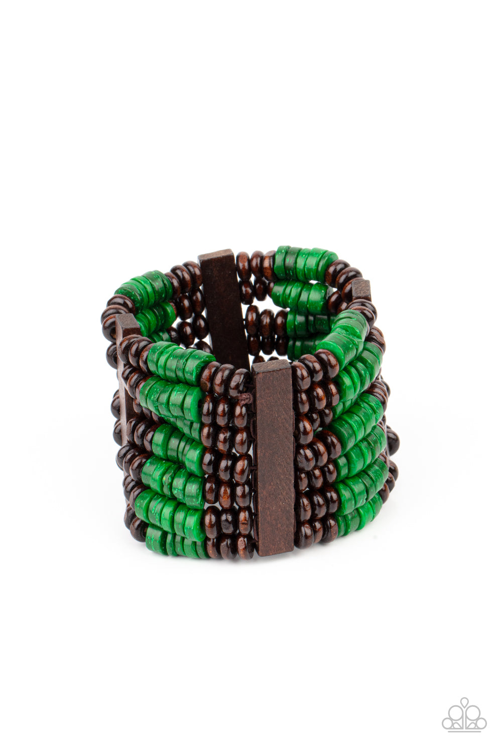 Vacay Vogue Green Bracelet