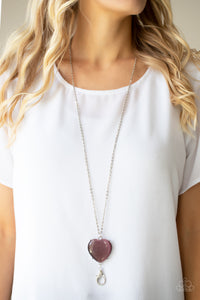 Warmhearted Glow Purple Necklace