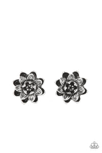 Water Lily Love Earring  (Rose Gold, Silver)