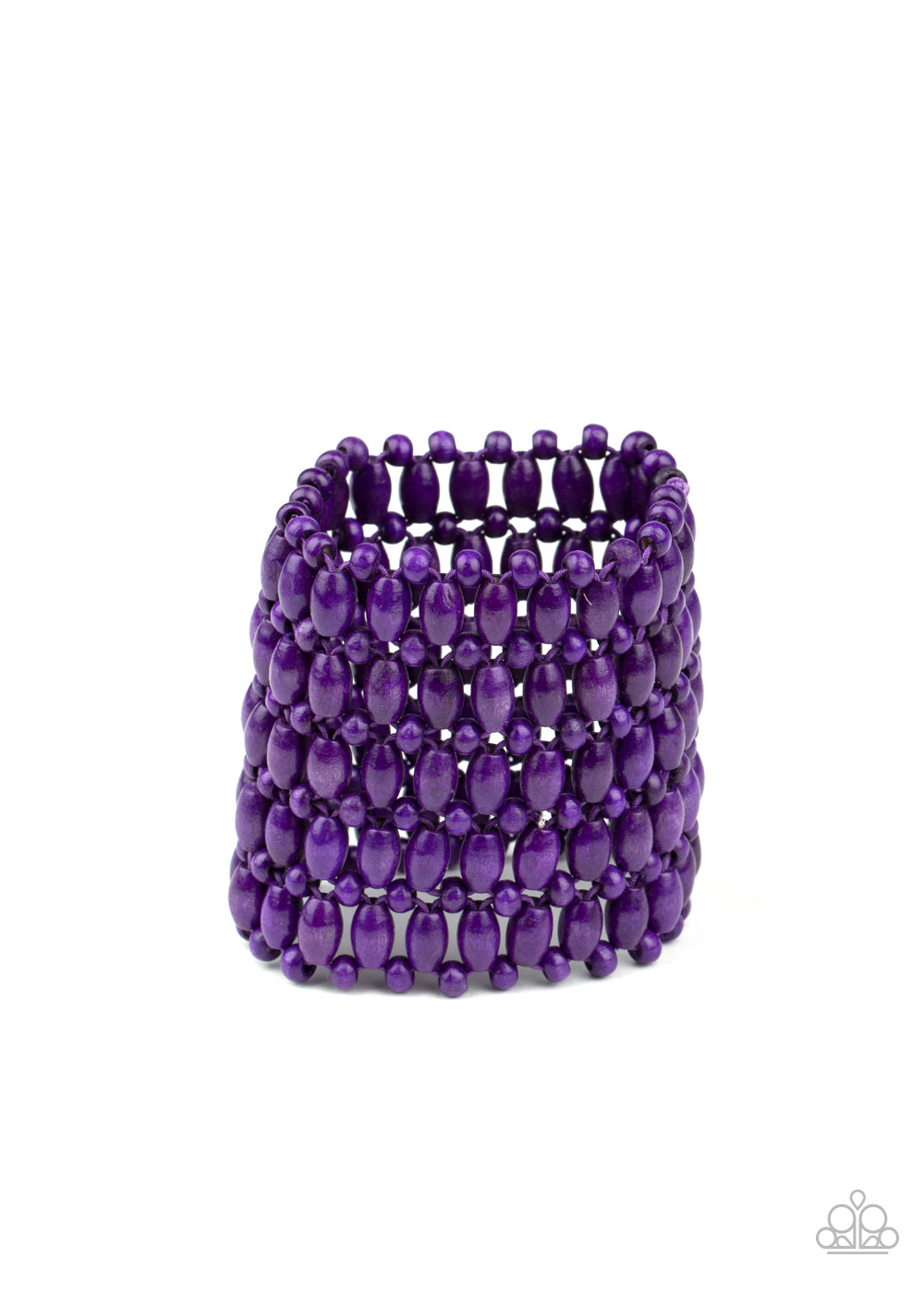Way Down In Kokomo Purple Bracelet